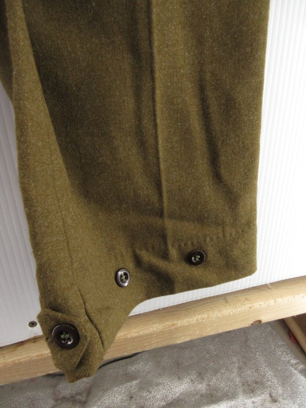 VGT Australian Army Pants 31X32 50s Battledress Cargo 60s DEADSTOCK NEW - Picture 9 of 16